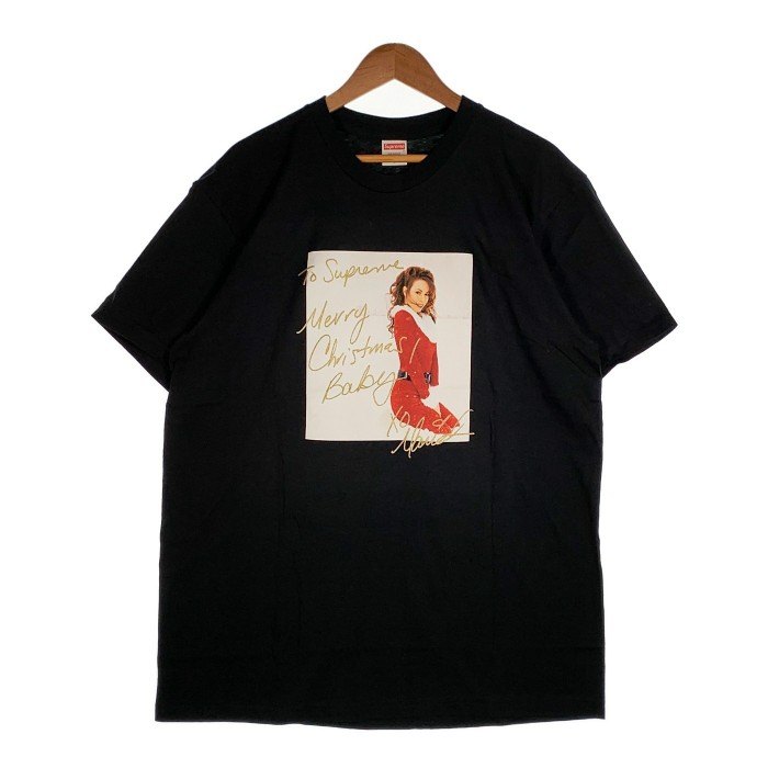 SUPREME シュプリーム 20AW Mariah Carey Tee マライアキャリー フォトプリント Tシャツ ブラック Size L【中古】 rf