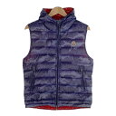 MONCLER モンクレール PATRICK GILET パトリック ジレ ダウンベスト 迷彩 パープル Size 1【中古】 rf