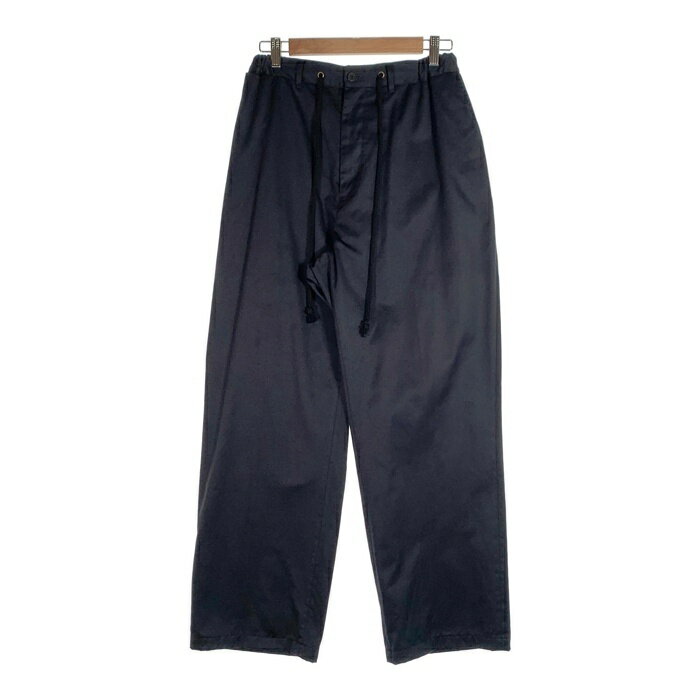 POLO GOLF ポロゴルフ コットン モダール トラウザー スラックス パンツ ネイビー ウエストリメイク品 Size -【中古】 rf