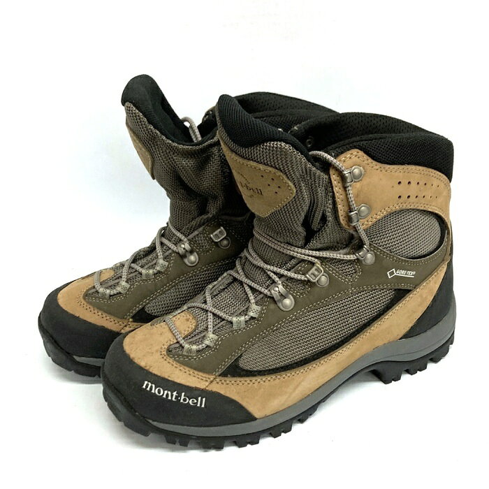 mont-bell モンベル 392045103/1 ツオロミーブーツ GORE-TEX グレー×ベージュ size26.5【中古】 rm