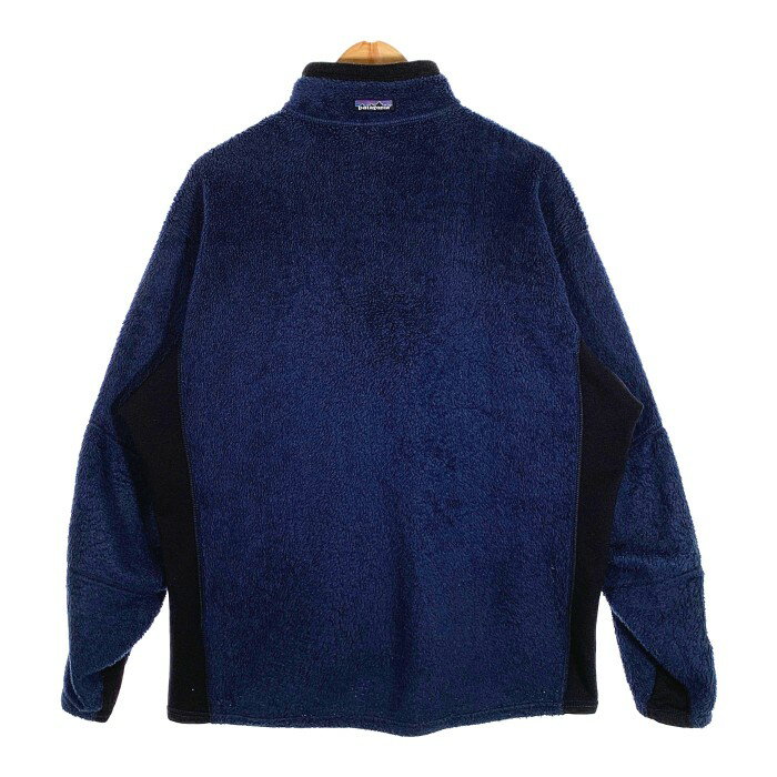 patagonia パタゴニア レギュレーター R2 フリースジャケット ネイビー ブラック USA製 25130 FA00 リペアあり Size L【中古】 rf