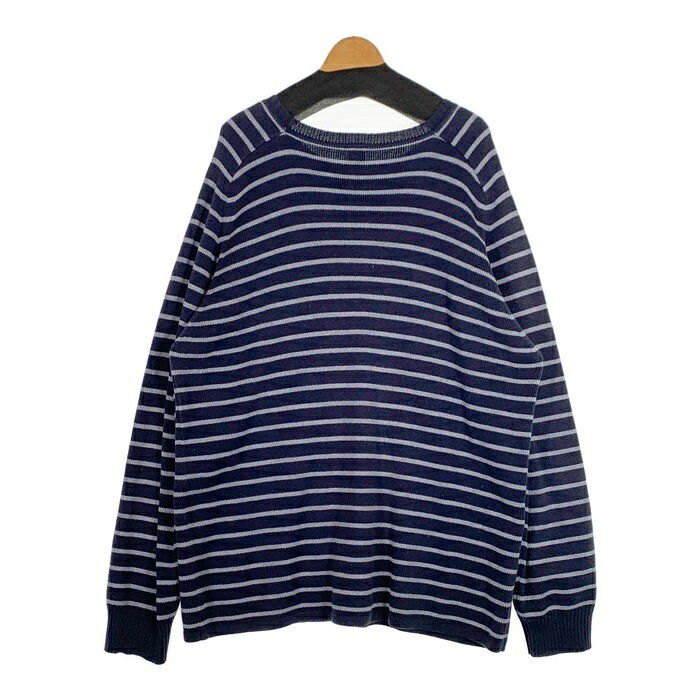 GAP ギャップ オールドギャップ ボーダー ニット ネイビー sizeXL 【中古】 rm