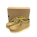 Clarks クラークス 26168545 Wallabee BT GTX ワラビー ブーツ ゴアテックス ベージュ sizeUK7.5【中古】 rm