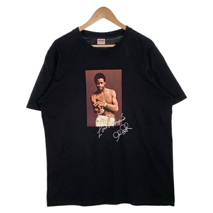 楽天goldragstationSUPREME シュプリーム 22SS Al Green Tee アルグリーン フォトプリントTシャツ ブラック Size L【中古】 rf