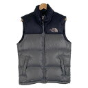 THE NORTH FACE ノースフェイス 700 Fill Nuptse Vest ヌプシ ダウンベスト ブラック グレー 韓国 Size 90【中古】 r...