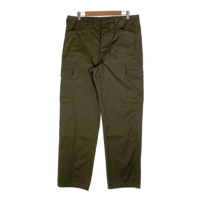 オーストラリア軍 ミリタリー ファティーグパンツ カーゴ カーキ コットン ポリエステル Size 96u.100【中古】 rf
