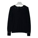 COMMEdesGARCONS コムデギャルソン noir kei ninomiya ノワールケイニノミヤ 3N-N002 チェーンニット ブラック sizeM 【中古】 rm