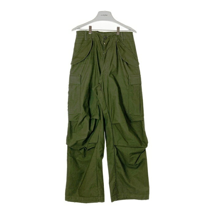US ARMY アメリカ軍 M-65 フィールドパンツ 76年製 オリーブ sizeXS-R 【中古】 rm