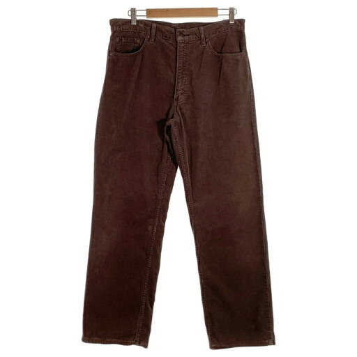 90's Levi's リーバイス 515-15 テーパード コーデュロイパンツ ブラウン 日本製 Size 35×34【中古】 rf 90's Levi's リーバイス 515-15 テーパード コーデュロイパンツ ブラウン 日本製 Size 35×34【中古】 rf