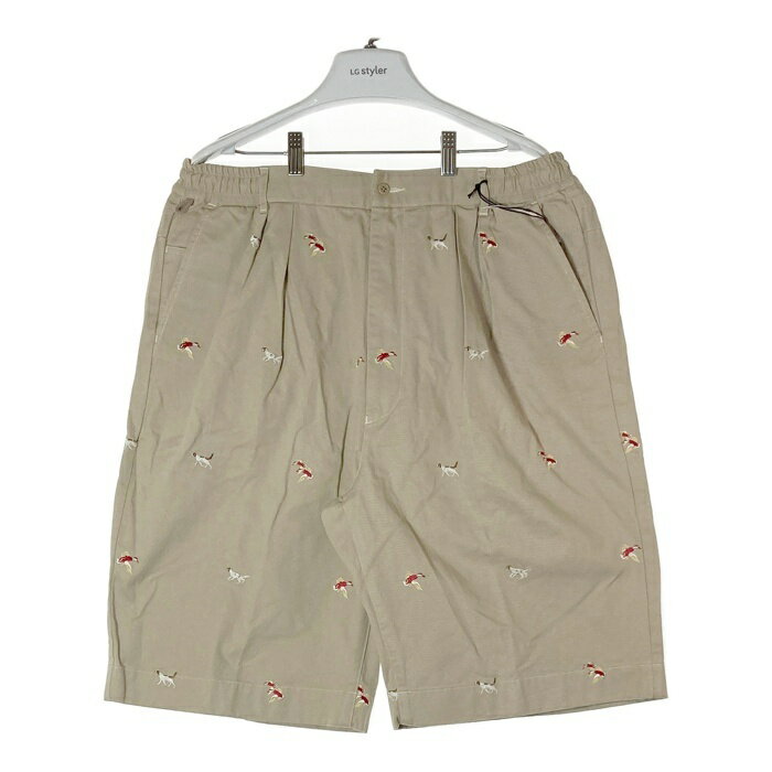 L.L.Bean エルエルビーン × BEAMS ビームス 3275-2222 Bean’s Weekend chino エウィークエンド チノ ショートパンツ ベージュ sizeXL 【中古】 rm