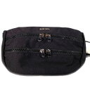 DIESEL ディーゼル コーデュラナイロン ウエストバッグ ブラック【中古】 rf