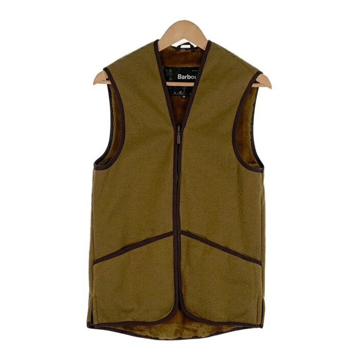 Barbour バブアー Warm Pile Waistcoat Zip-In Liner パイル ライナーベスト ブラウン MLI0004BR31 Size 36【中古】 rf