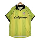 Lafayette ラファイエット サッカーシャツ ゲーム ライムグリーン Size XL【中古】 rf(4)