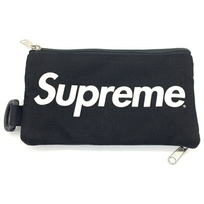SUPREME シュプリーム 16AW Mobile Pouch モバイルポーチ ブラック【中古】 rf