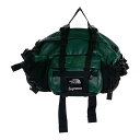 SUPREME シュプリーム 18AW THE NORTH FACE ノースフェイス Leather Mountain Waist Bag レザーマウンテンウエ...