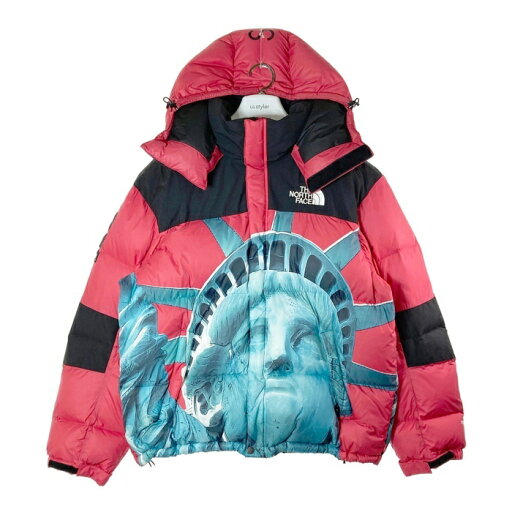 Supreme シュプリーム THE NORTH FACE ザノースフェイス ND91901I 19FW Statue of Liberty Baltoro Jacket レッド sizeL 【中古】 rm Supreme シュプリーム THE NORTH FACE ザノースフェイス ND91901I 19FW Statue of Liberty Baltoro Jacket レッド sizeL 【中古】 rm