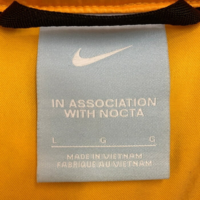 Nike ナイキ x Drake NOCTA ドレイク ノクタ DA3997-397 Puffer Jacket パファー ジャケット ダウン イエロー sizeL 【中古】 rm