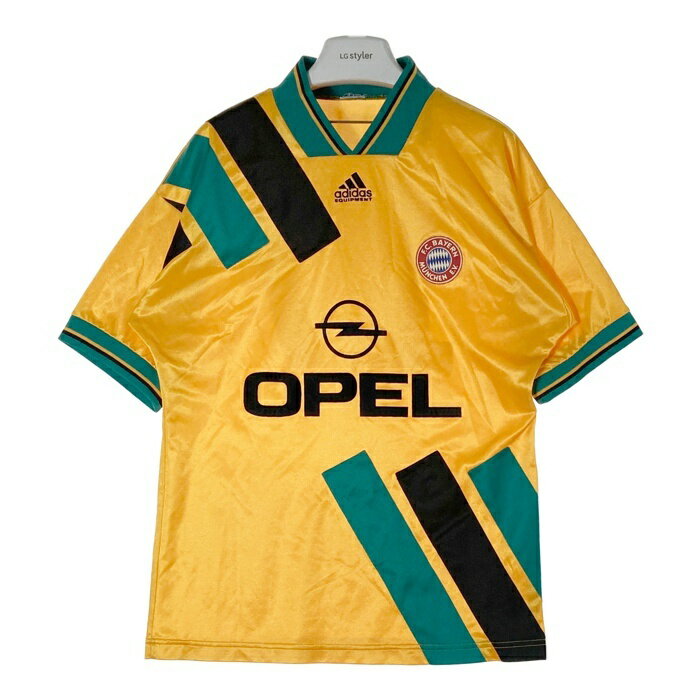 adidas アディダス Bayern Munchen バイエルン・ミュンヘン 1993-1995 アウェイ ユニフォーム イエロー size- 【中古】 rm