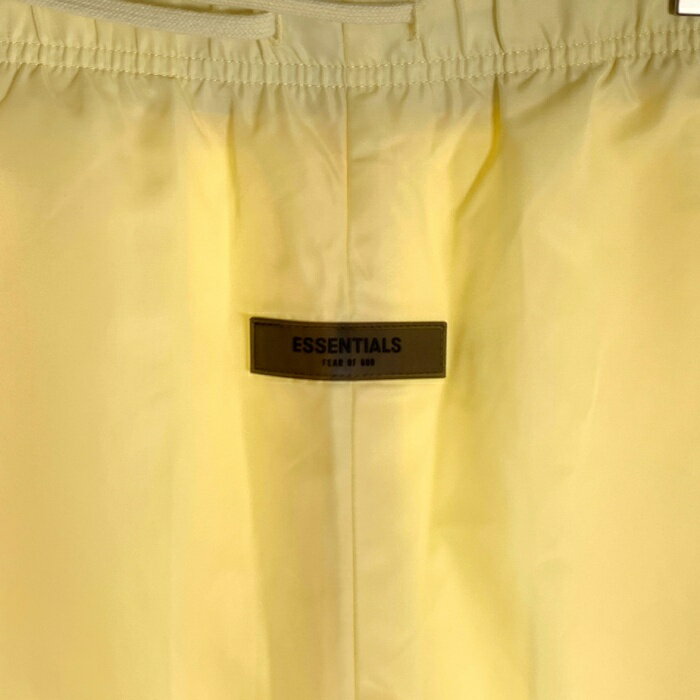 FOG ESSENTIALS エッセンシャルズ ナイロン トラックパンツ イージー イエロー Size M【中古】 rf