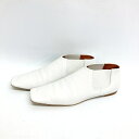 PIPPICHIC ピッピシック スクエアトゥショートブーツ ホワイト size36【中古】 rm