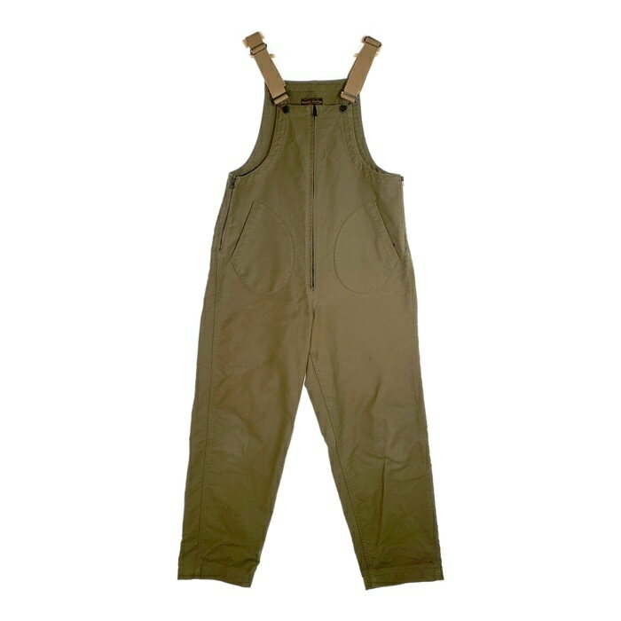 Pherrow's フェローズ U.S.NAVY N-1 デッキパンツ オーバーオール オリーブ 21W-PNOA1 Size 38【中古】 rf