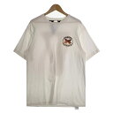 VLONE ヴィーロン MARINO INFANTRY プリントTシャツ ホワイト Size L【中古】 rf