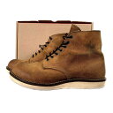RED WING レッドウィング 8151 Classic Work 6 Round-toe クラシックワーク ラウンドトゥ ブーツ ラフアウト 0319 Size 9 1/2D (27.5cm)【中古】 rf