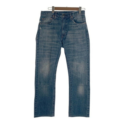 LEVI'S VINTAGE CLOTHING LVC リーバイスヴィンテージクロージング 67505-0110 ダブルニー ストレートデニムパンツ インディゴ USED加工 Size 31×32【中古】 rf LEVI'S VINTAGE CLOTHING LVC リーバイスヴィンテージクロージング 67505-0110 ダブルニー ストレートデニムパンツ インディゴ USED加工 Size 31×32【中古】 rf
