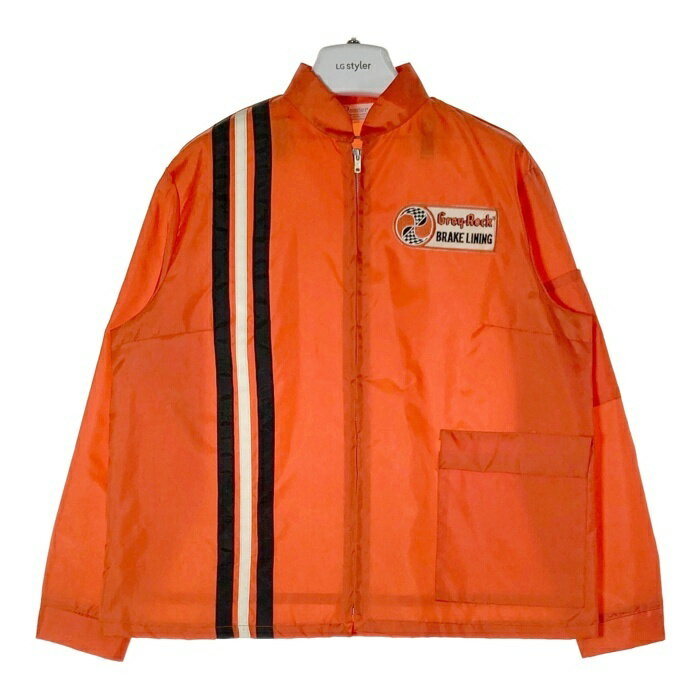 Bonner ボナー BRAKE LINING レーシングジャケット オレンジ sizeL 【中古】 rm