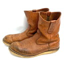 RED WING レッドウィング 866 07年 ペコス ブーツ ブラウン size9.5【中古】 rm