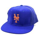 90's New Era ニューエラ MLB ニューヨーク・メッツ 59FIFTY ベースボールキャップ ロイヤルブルー ウール USA製 Size 7 3/8 (58.7cm)【中古】 rf