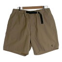 The Ennoy Professional エンノイ プロフェッショナル 24SS Nylon Easy Shorts ナイロンイージーショーツ ショートパンツ ベージュ SS24BRENPT03LP Size L【中古】 rf