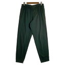 80's STUSSY ステューシー コットン ビーチパンツ イージー テーパード グリーン USA製 オレンジタブ Size L【中古】 rf(4)