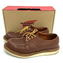 RED WING レッドウィング 8109 Work Oxford ワークオックスフォード ブーツ ブラウン sizeUS10【中古】 rm