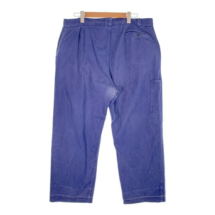 60's Bleu France Crepier フレンチワークパンツ ネイビー Size 52【中古】 rf