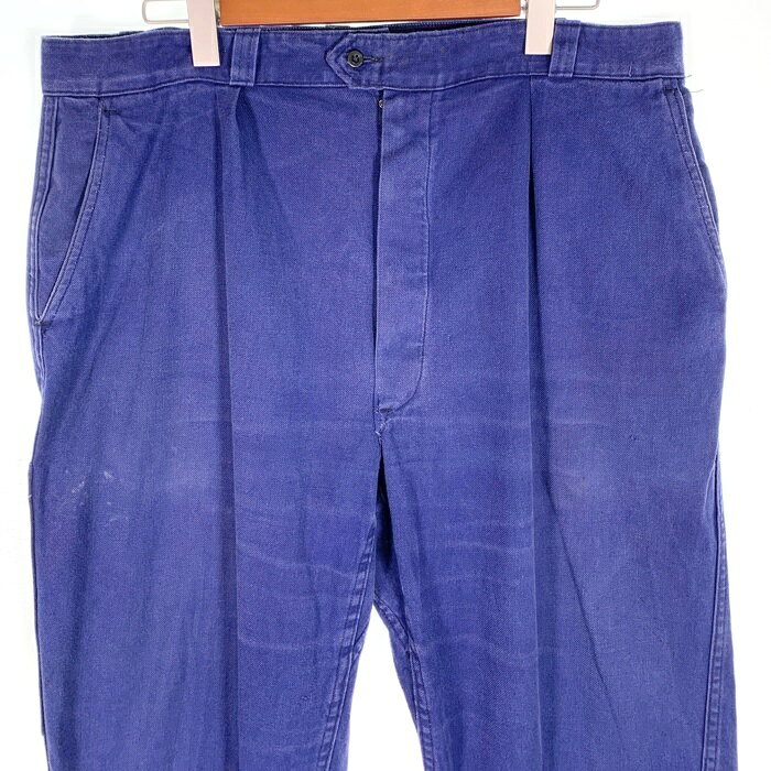 60's Bleu France Crepier フレンチワークパンツ ネイビー Size 52【中古】 rf