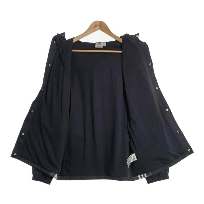 adidas アディダス ADIBREAK WB ウインドブレーカー ジャケット ブラック スナップボタン ポリエステル IY4845 Size L【中古】 rf