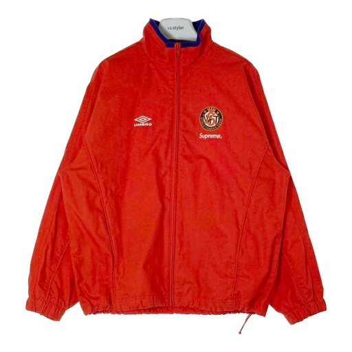 Supreme シュプリーム UMBRO アンブロ 23FW Cotton Ripstop Track Jacket コットンリップストップ トラックジャケット レッド sizeM 【中古】 rm Supreme シュプリーム UMBRO アンブロ 23FW Cotton Ripstop Track Jacket コットンリップストップ トラックジャケット レッド sizeM 【中古】 rm