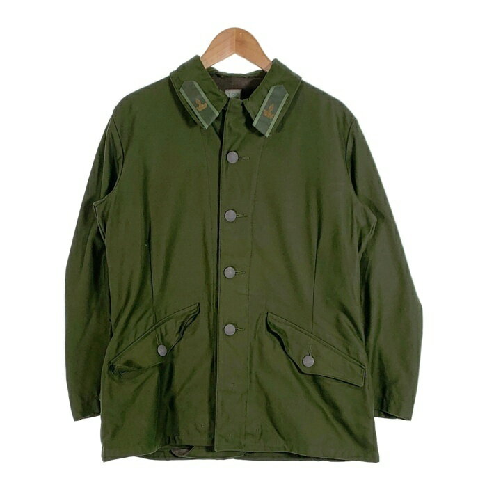 スウェーデン軍 1970 M-59 フィールドジャケット オリーブ ライナー無 Size D92【中古】 rf
