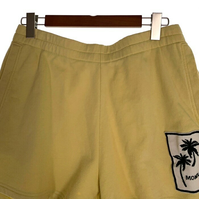 MONCLER モンクレール SWEATBOTTOM SWEAT BOTTOMS イエロー 29739096MHTF Size L【中古】 rf