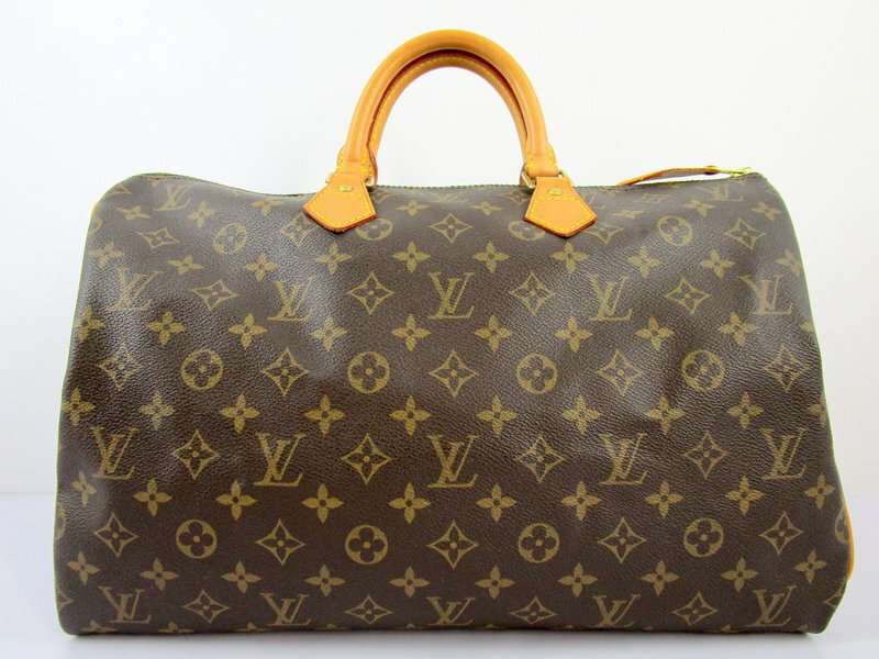 ★ LOUIS VUITTON ルイ ヴィトン モノグラム スピーディ40 ハンドバッグ M41522 ブラウン【ya】