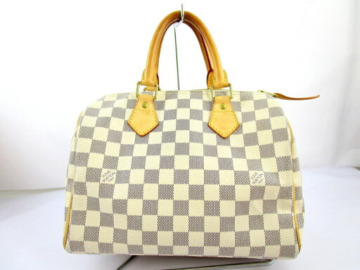 ★ LOUIS VUITTON ルイ ヴィトン LV ダミエ アズール スピーディ 25 ハンドバッグ ミニボストンバッグ N41534 中古【ya】 ★ LOUIS VUITTON ルイ ヴィトン LV ダミエ アズール スピーディ 25 ハンドバッグ ミニボストンバッグ N41534 中古【ya】