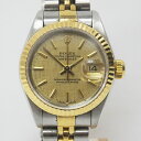 中古 稼働品【ROLEX】ロレックス デイトジャスト レディース 69173 T番 Cal.2135搭載 腕時計 SS×YG og(2)