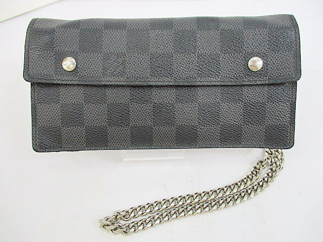 LOUIS VUITTON 륤 ȥ ݥȥե ǥ N60023 Wۥå դ Ĺ  å ...