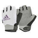 adidas(アディダス) パフォーマンスグローブ WOMEN'S ホワイト/パープル ADGB-13253/ADGB-13254 | トレーニンググローブ フィットネスグローブ