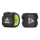 adidas アディダス アンクル/リストウェイト ペア 1.0kg | アンクルウエイト リストウエイト 1.0kg 筋トレ トレーニング 重り