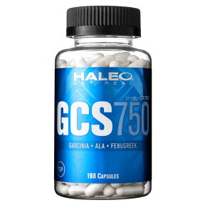 【無駄の無いカロリー利用に】 HALEO（ハレオ） GCS750　198カプセル入