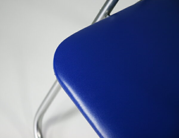 送料無料 新品 30脚セット パイプイス 折りたたみパイプ椅子 ミーティングチェア 会議イス 会議椅子 パイプチェア パイプ椅子 ブルー X 3