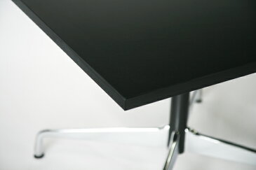送料無料 新品 イームズ コントラクトベーステーブル コントラクトテーブル イームズテーブル アルミナムテーブル カフェテーブル W100×D100×H74 cm スクエア ブラック ST