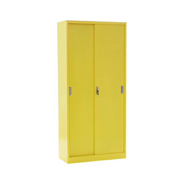 楽天市場】キャビネット（カラーイエロー）（インテリア・寝具・収納